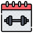 Gym Fitness Workout Icon