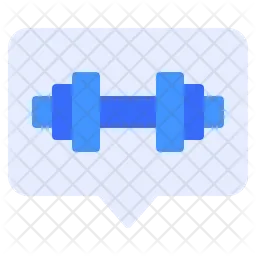 Gym Sign  Icon