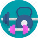 Gym Tools Fitness Exercise 아이콘