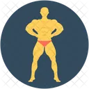 Gymnast Bodybuilder Gym Icon