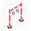 Hanging Rings Gymnast Rings Monkey Bar Icon
