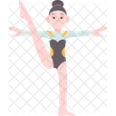 Gymnastic Rhythmic Stretching Icon