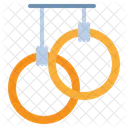 Gymnastic Ring Rope Icon
