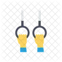 Gymnastic Exercise Fitness Icon