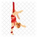 Athlete Female Circus Icon