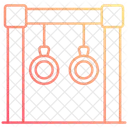 체조 반지  아이콘