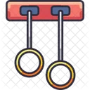 Gymnastic Rings Gymnast Ring Icon