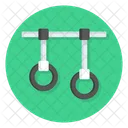 Gymnastic Rings Acrobat Icon