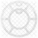 Gymnastic Wheel  Icon