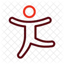 Gymnastics Fitness Exercise Icon