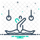 Gymnastics Fitness Gym Icon