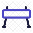 Gymnastics Vaulting Horse Olympic Games Icon