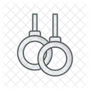 Gymnastics Ring Gymnastics Gym Icon