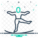 Gymnastik Turnerin Fitness Symbol