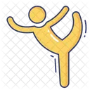 Gymnastik Posen Ubung Symbol