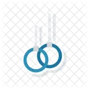 Gymnastik Olympia Ring Symbol