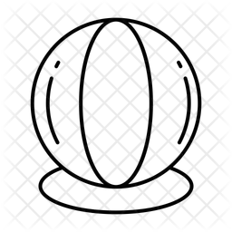 Gymnastikball  Symbol