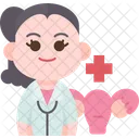 Gynaecologist Doctor Woman アイコン