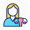 Gynaecology Care Service Icon