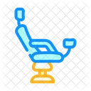 Gynecological Chair Color Icon
