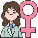 Gynecologist Female Reproductive Icon
