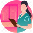 Gynecologist Doctor  Icon
