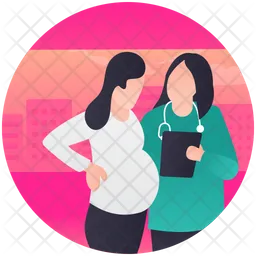 Gynecologist Doctor  Icon