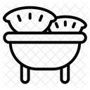 Gyoza Gyros Symbol