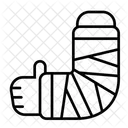 Gypsum Medical Healthcare Icon