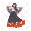 Gypsy Woman Girl Icon