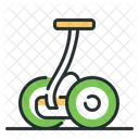 Gyroscooter Smart Technology Transport Icon