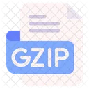 Gzip Document File Icône