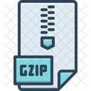 Gzip-Datei  Symbol