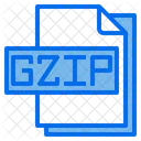 Gzip 파일 파일 형식 아이콘