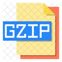 Gzip File File Type Icône
