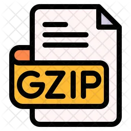 Gzip File  Icon