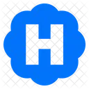 H Letter Alphabet 아이콘