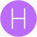 Alfabeto Letra Mayuscula Icono