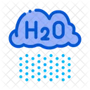 Raining Cloud H 2 O Icon