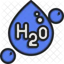 H2O  아이콘