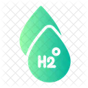 H 2 O Nature Water Icon
