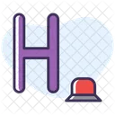 Buchstabe h  Symbol