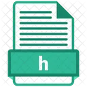 H Datei Format Symbol