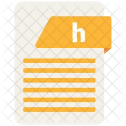 H file  Icon