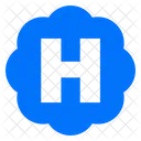 H Letter Alphabet Icon