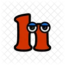 H Letter Alphabet Icon