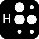 Braille Alphabet Letter Icon