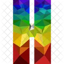 H Letter Text Icon