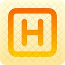 Square H Icon