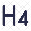 H Icon